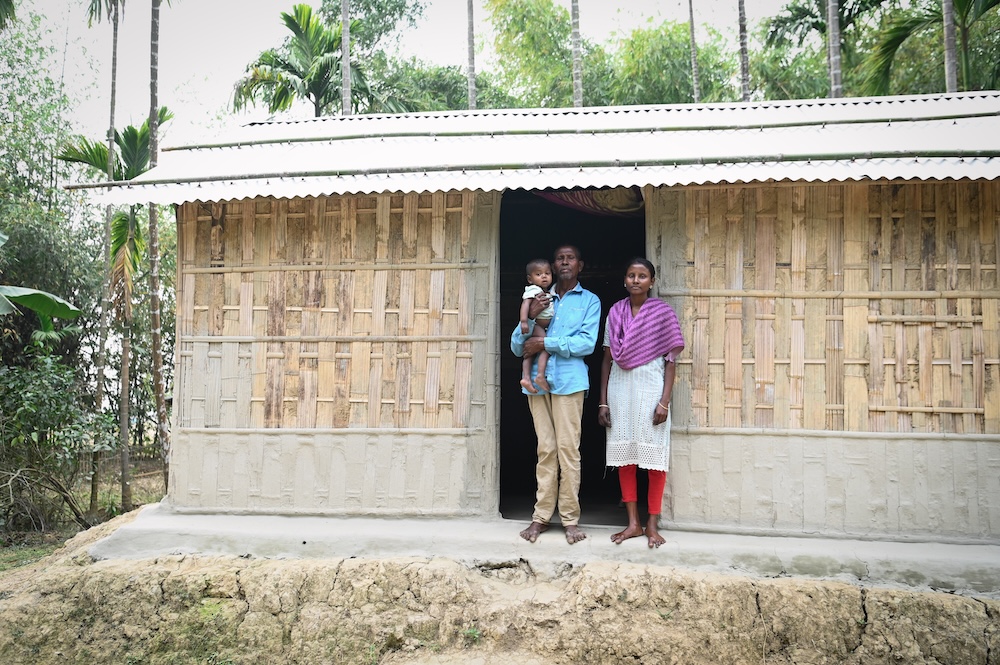 Building and restoring shelter for vulnerable families